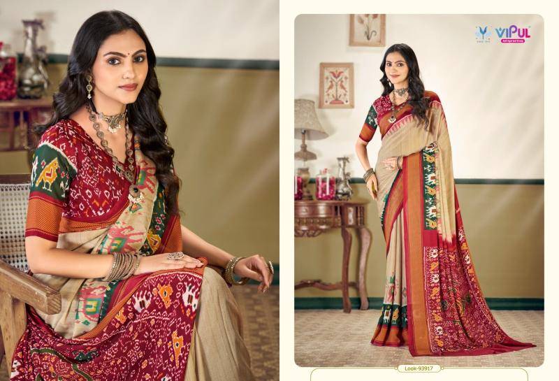 Vipul antique royal vol-27 Latest Sarees in Kolkata